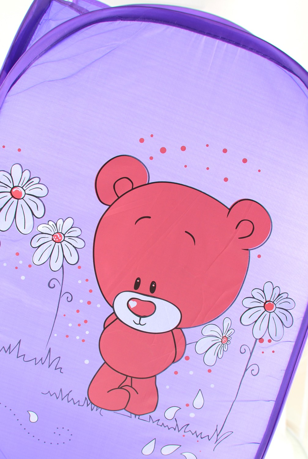 Basket child portrait - Model teddy bear (52x28x29.5 cm)