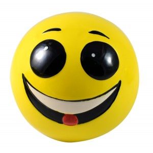 Piggy bank ceramic - model face fun (10 cm diameter)