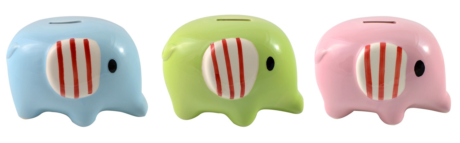 Piggy bank Children Ceramic (10x10x14 cm)