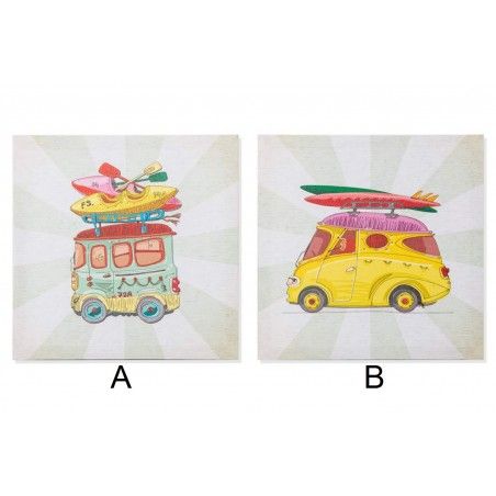 Cuadro - Modelo coche (28x28x1.5 cm)