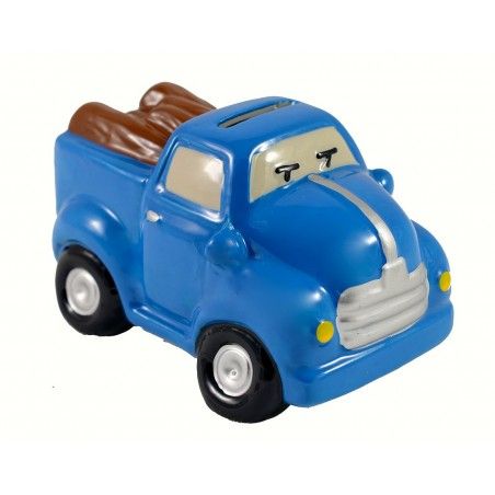 Piggy bank children ceramic - Model truck (8x8x12.5 cm)