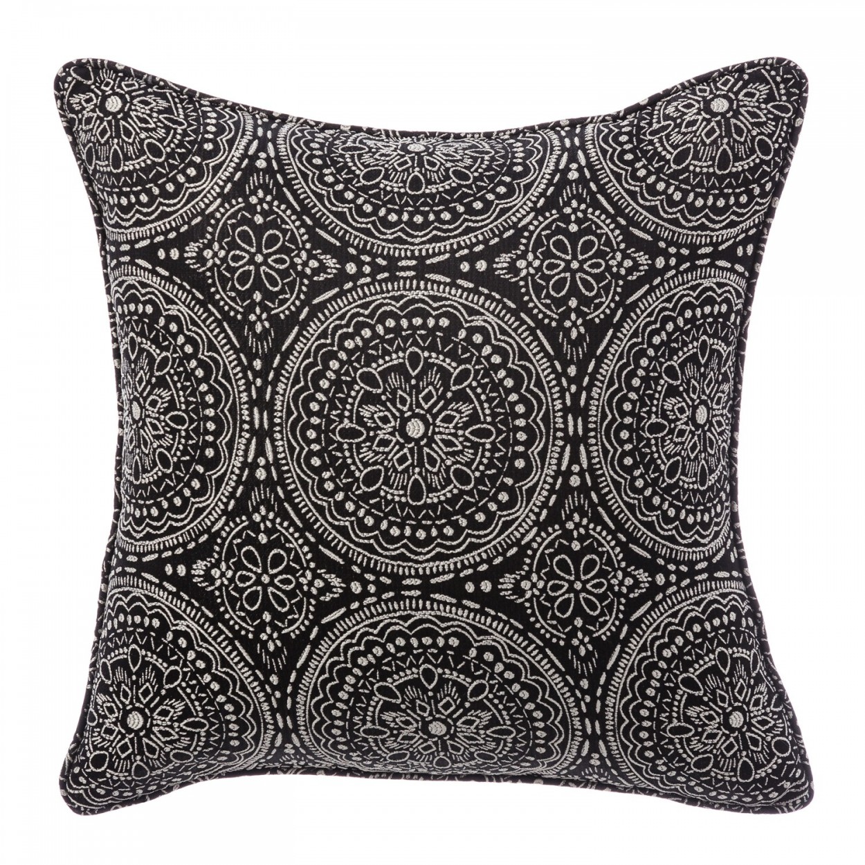 Cuscino quadrato - Colore nero (45x45 cm)
