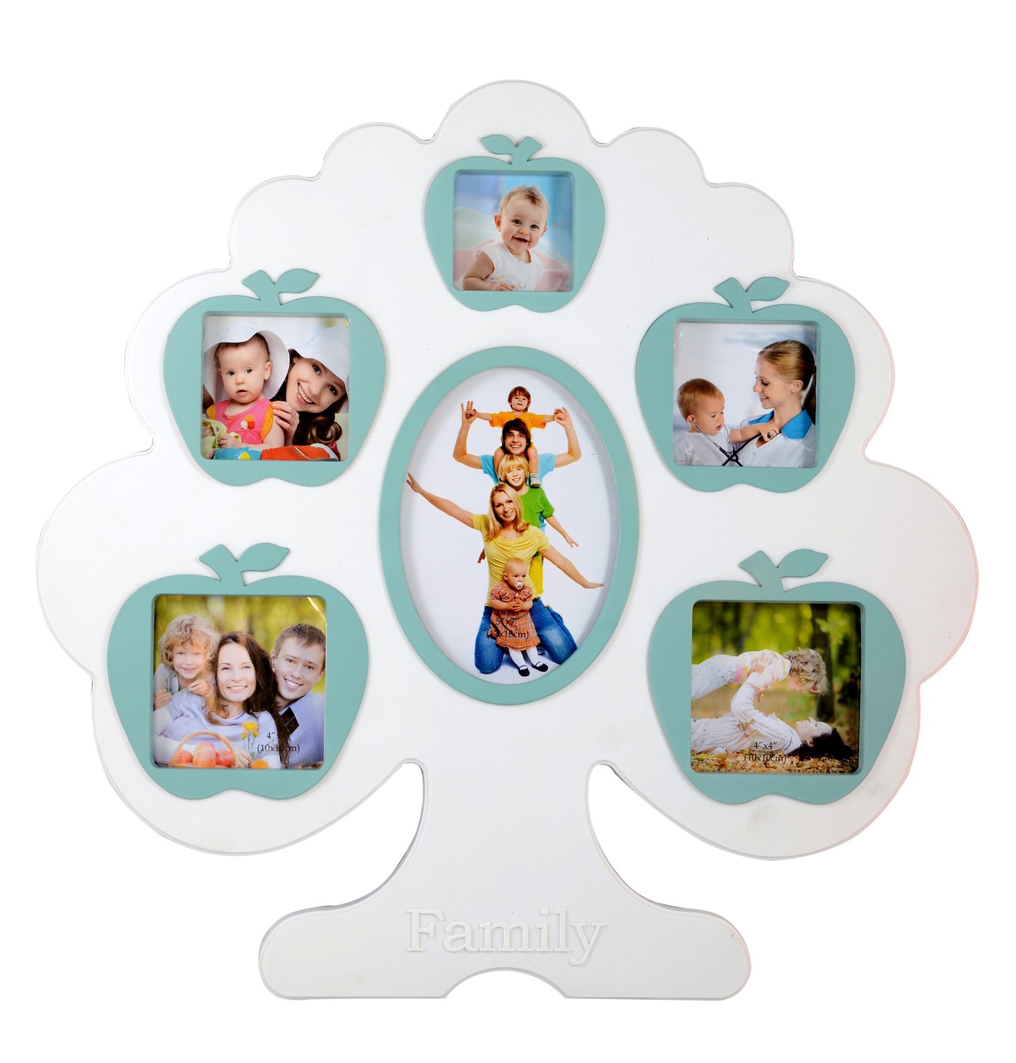 Quadro Multifotos Famiglia (48x49 cm) in Pvc