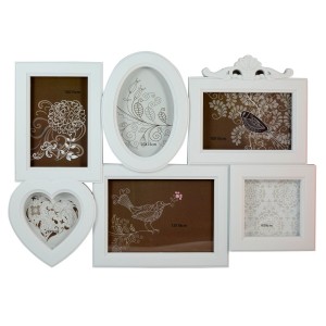 Framework Multifotos Pvc White (6 photos)