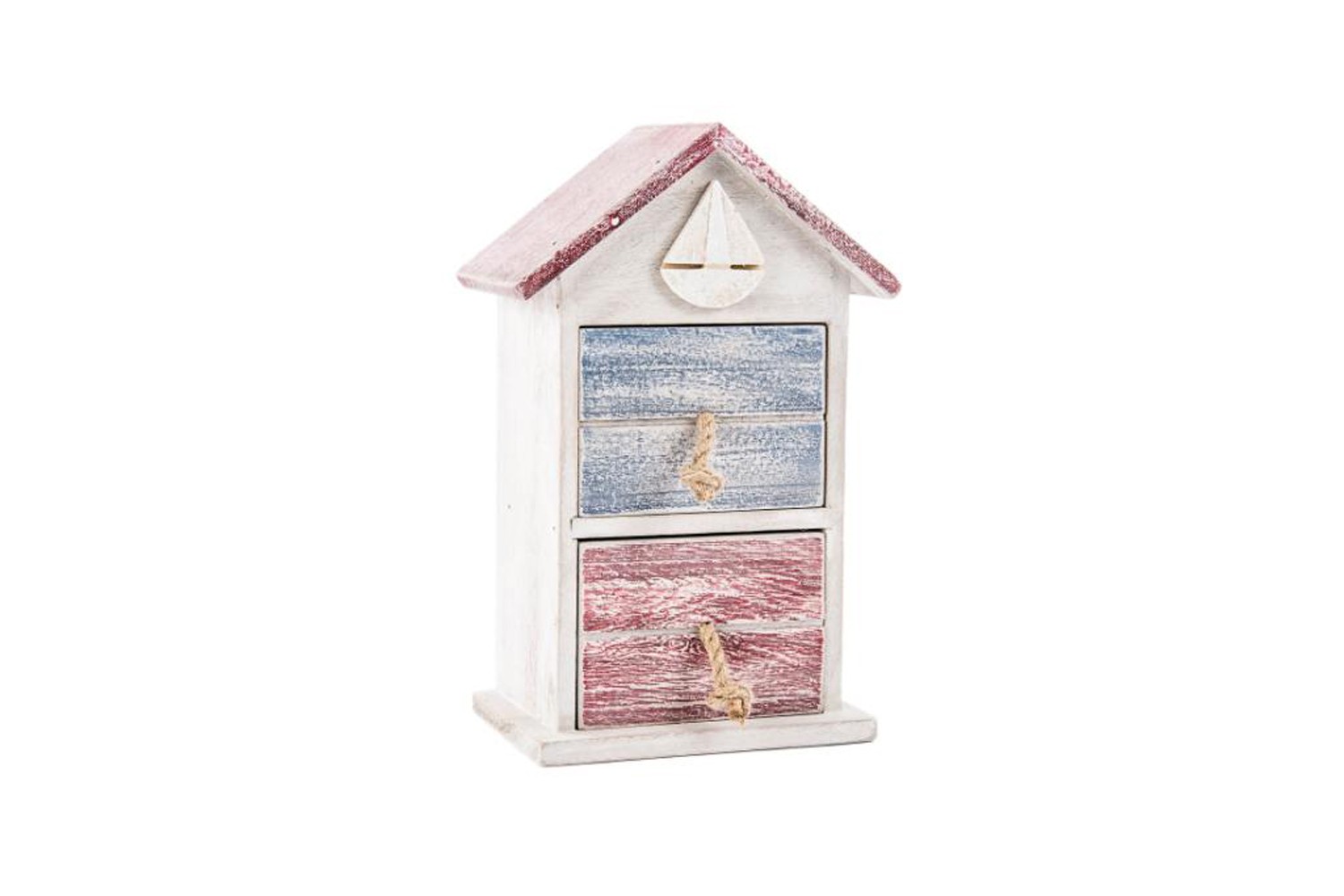 Chest of drawers made of wood - Model home (16x11.5x28 cm)