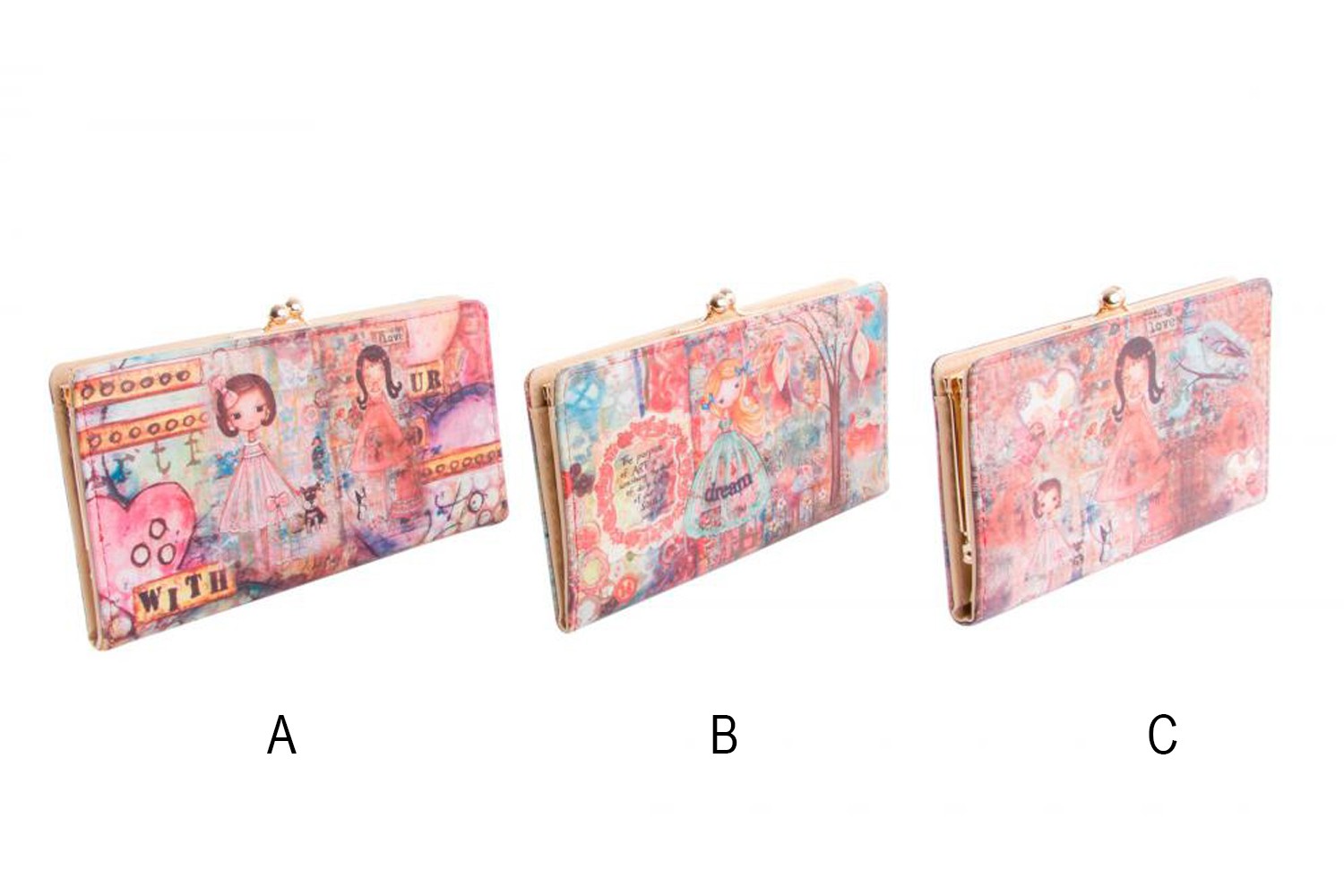 Wallet Niúa 3 models (21x12x2 cm)