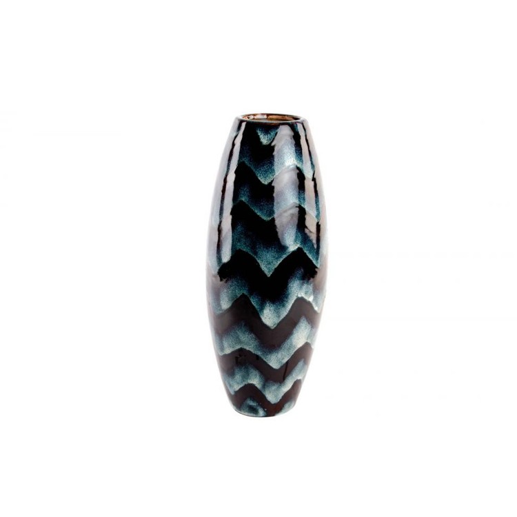 Ceramic vase (15x43 cm) Waves