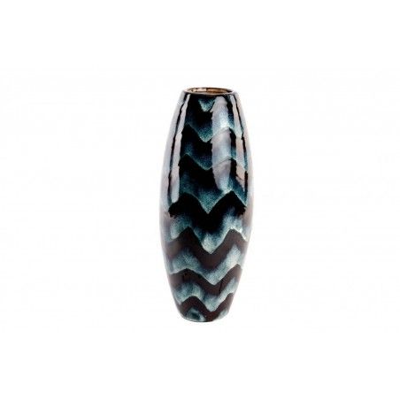 Ceramic vase (15x43 cm) Waves