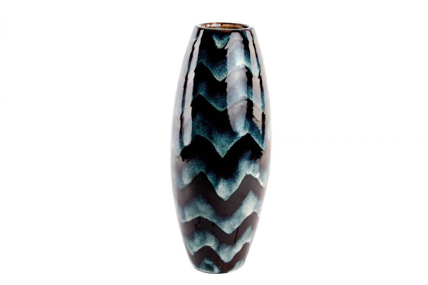 Ceramic vase (15x43 cm) Waves