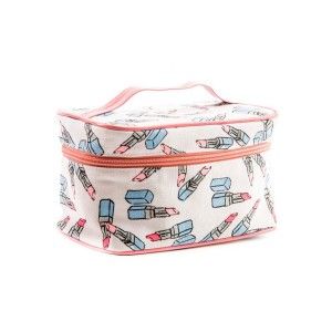 Washbag polyester - Model lipstick (21x14x12 cm)