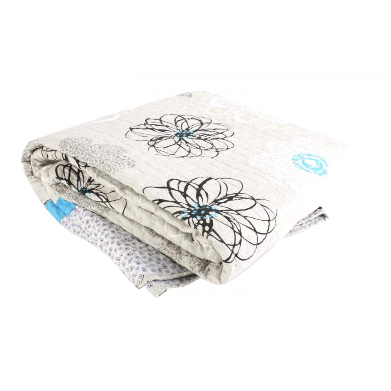 Bed copertura in Poliestere (240x260 cm) 285 Gr. Fiori