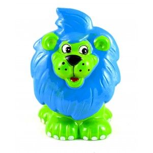 Tirelire des Enfants en Céramique lion (12,5x9x9,5 cm) avec bouchon