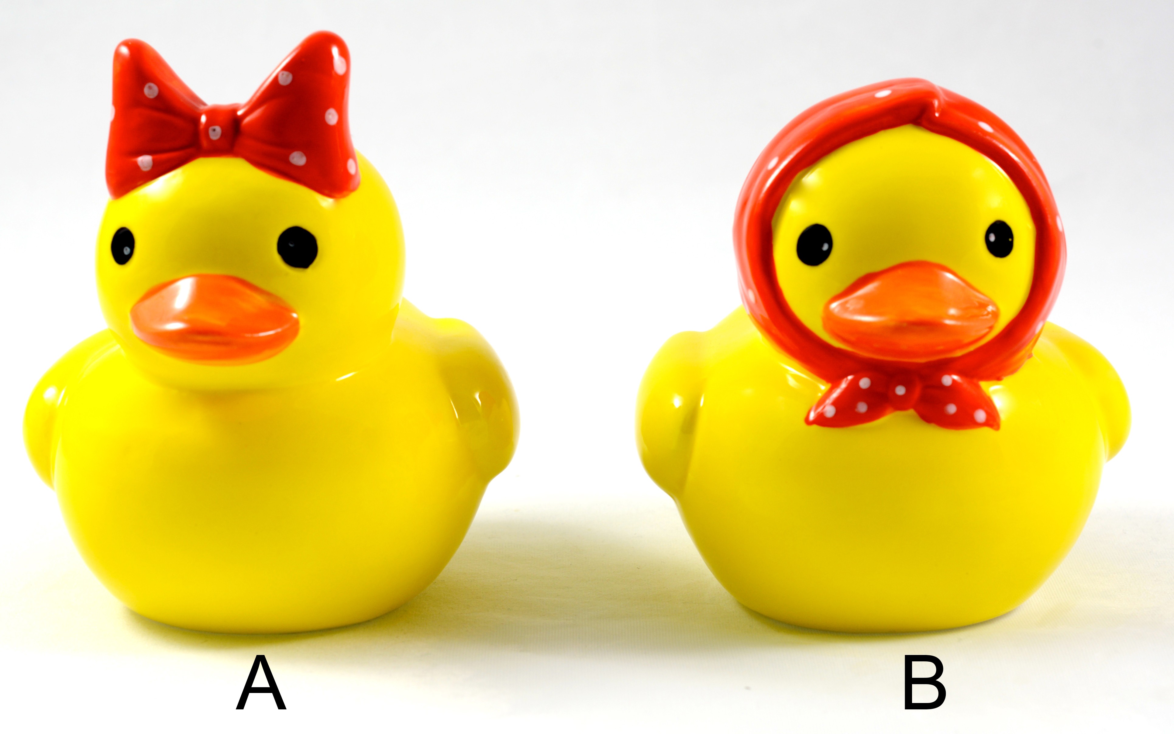 Hucha Infantil de Cerámica Patito (10x9x10 cm) 2 modelos