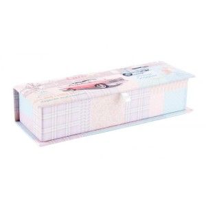 Joyero de poliester - Modelo coche rojo (23x8x5.5 cm)