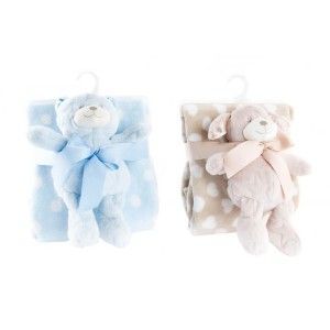 Couverture enfant en peluche - Modèle de la lune (100x75 cm)