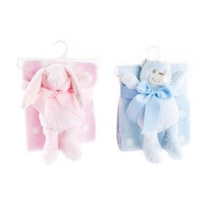 Couverture enfant en peluche - Modèle de la lune (100x75 cm)