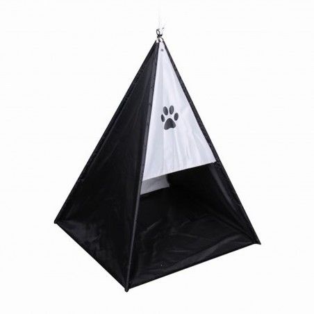 Tienda para perros (47x47x62 cm) Negra
