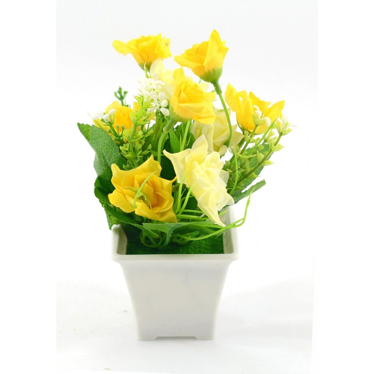 Fiore artificiale vaso di fiori (9x18 cm)