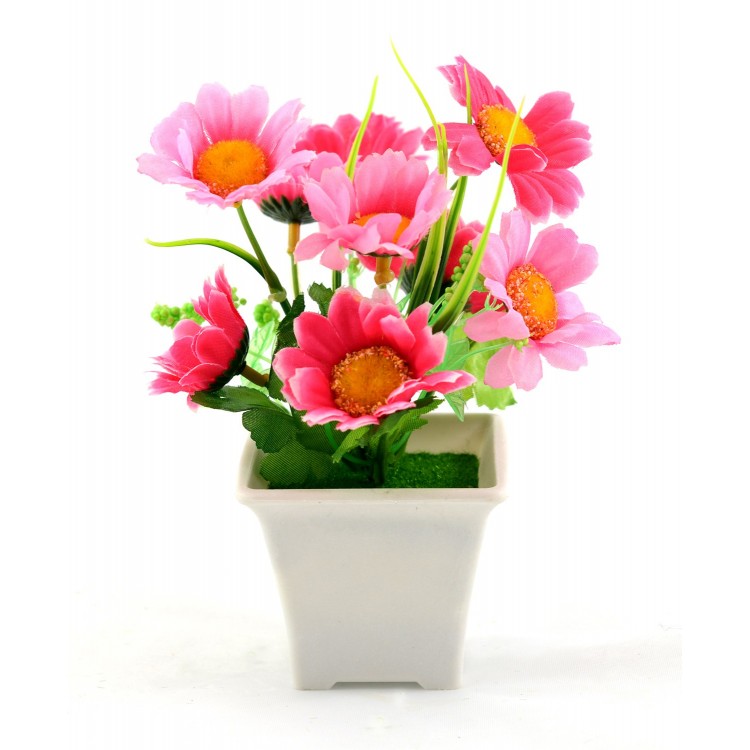 Fiore artificiale vaso di fiori (9x18cm)