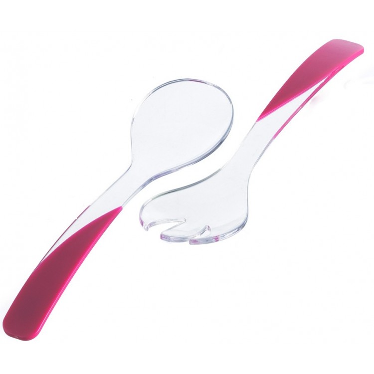 Set 2 salad serving utensils (7,70x29 cm)