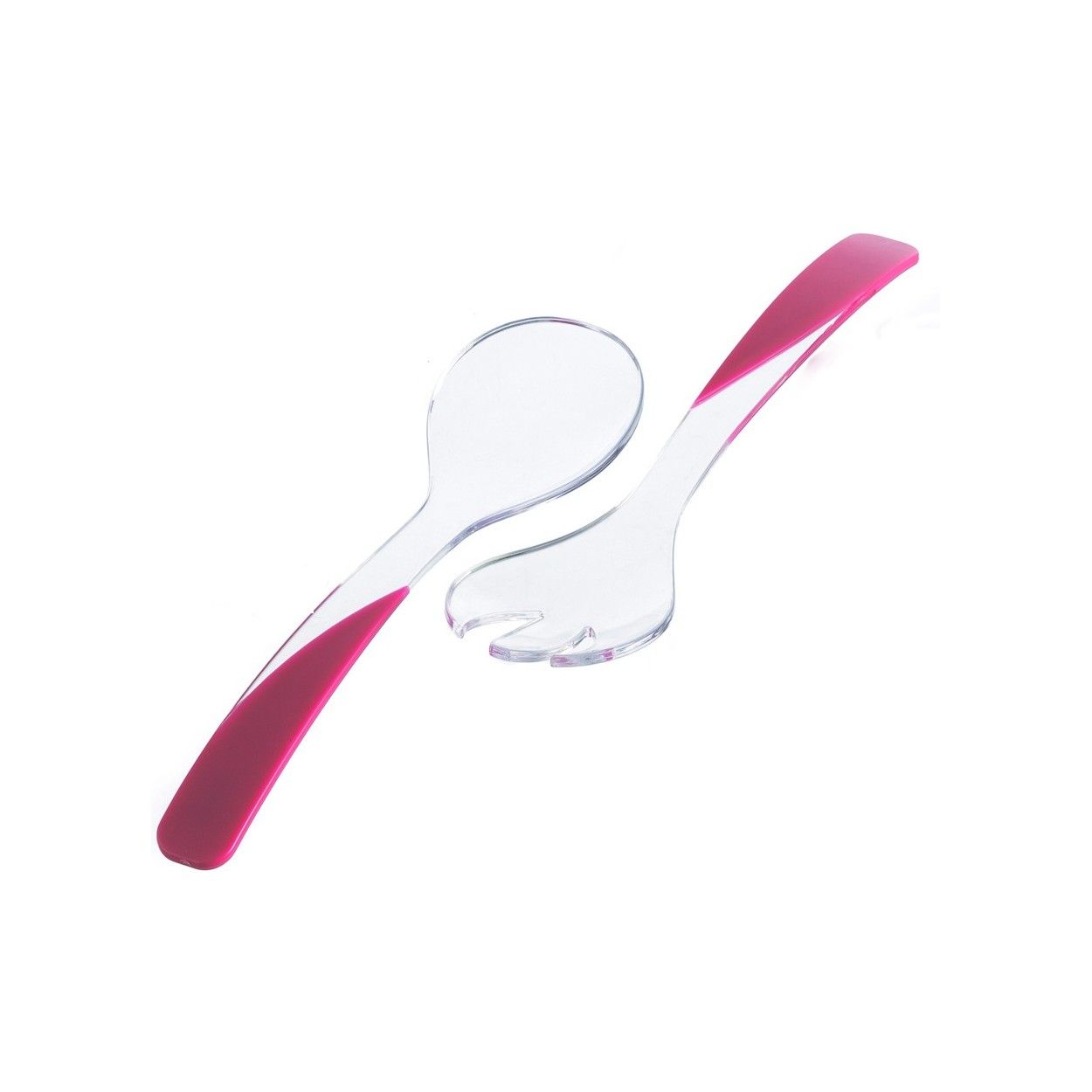 Jeu de 2 salade ustensiles de service (7,70x29 cm)