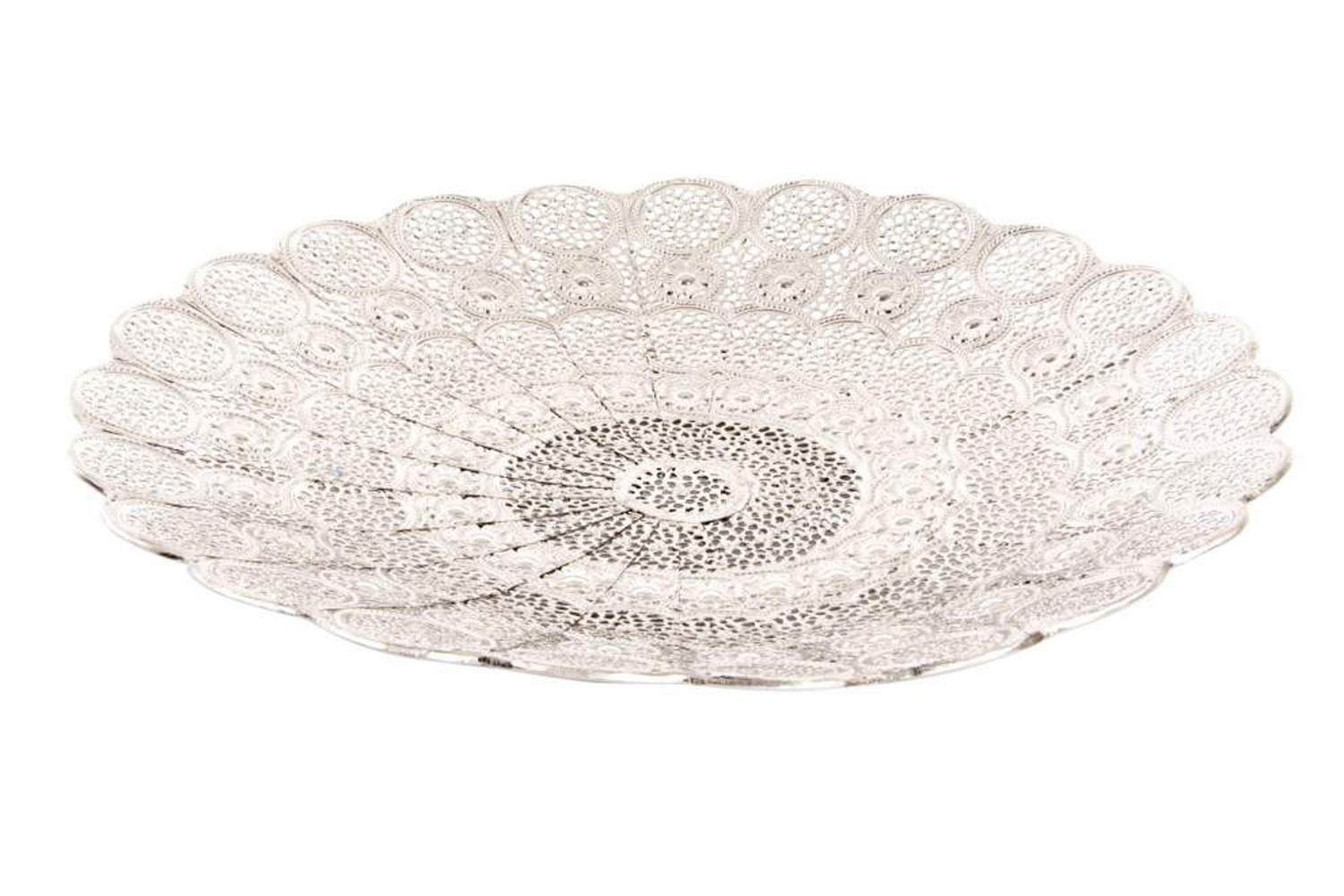 Tray center metal (34x5.5cm)