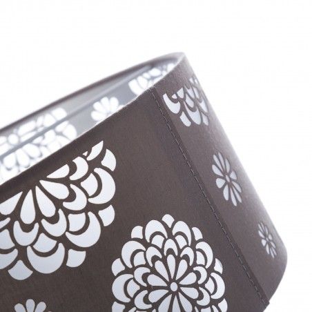 Ceiling lamp beige polyester (30x30x23cm)