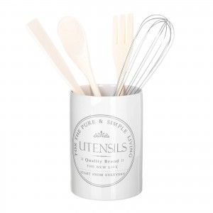 Ustensiles de cuisine avec support (10x10x14)