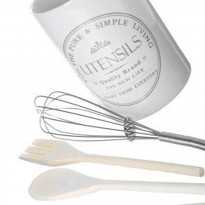 Utensili da cucina con supporto (10x10x14)