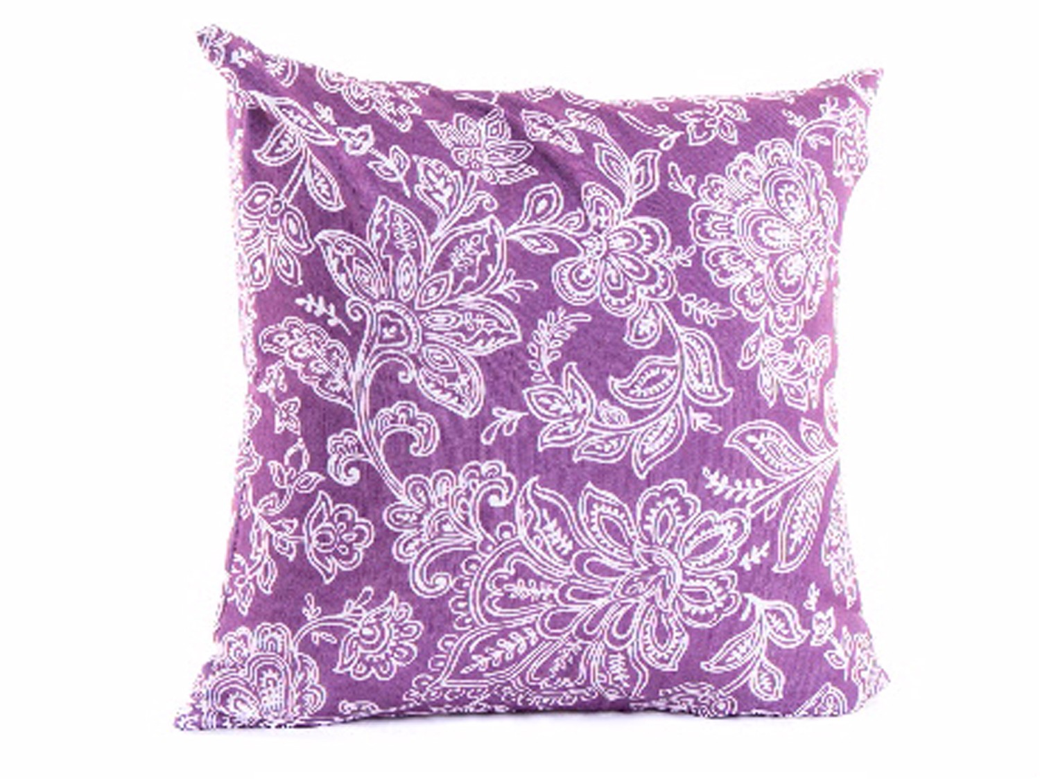 Cojín de Poliéster (45x45 cm) 400gr. Lila Floral