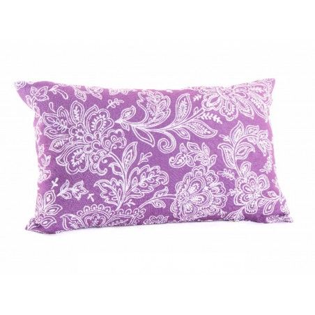 Cushion Polyester (50x30 cm) 400 grams of Lilac Floral