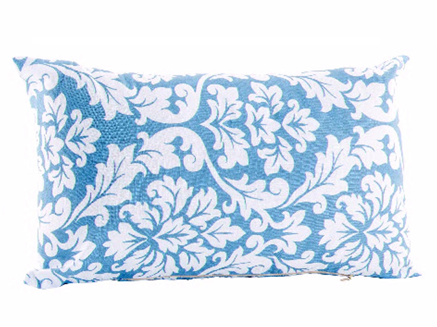 Cuscino in Poliestere (50x30 cm) - Blu Barocco-400 gr