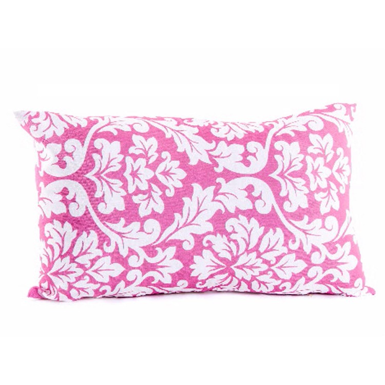Cushion Polyester Pink Baroque (50x30 cm) Floral. 400 grams