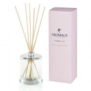 Difusor de Aroma en Cristal 180 Ml. Caramelo y Café