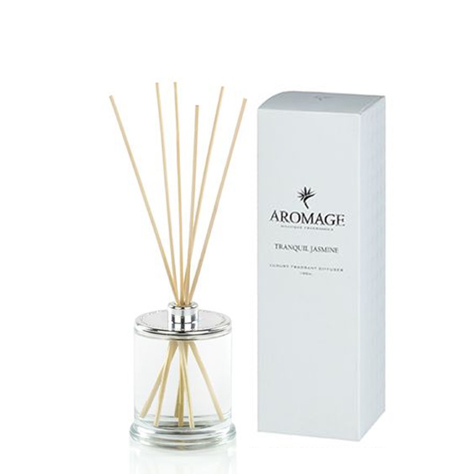 Aroma diffusore in Vetro Da 180 Ml. Jasmine