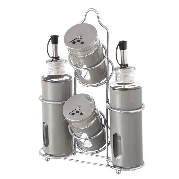 Convoi de 4 pièces (17.4x6.20x23 cm) support de fixation en métal