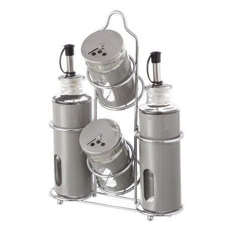 Convoi de 4 pièces (17.4x6.20x23 cm) support de fixation en métal
