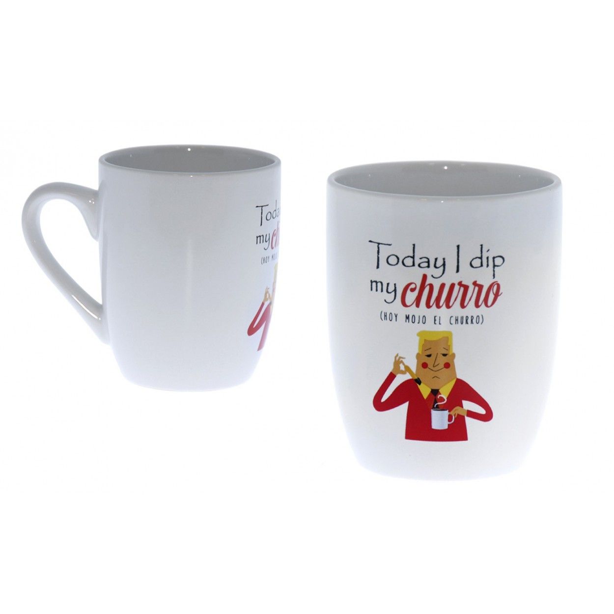 Taza "Mug" de Cerámica 385 ml mod. Churro