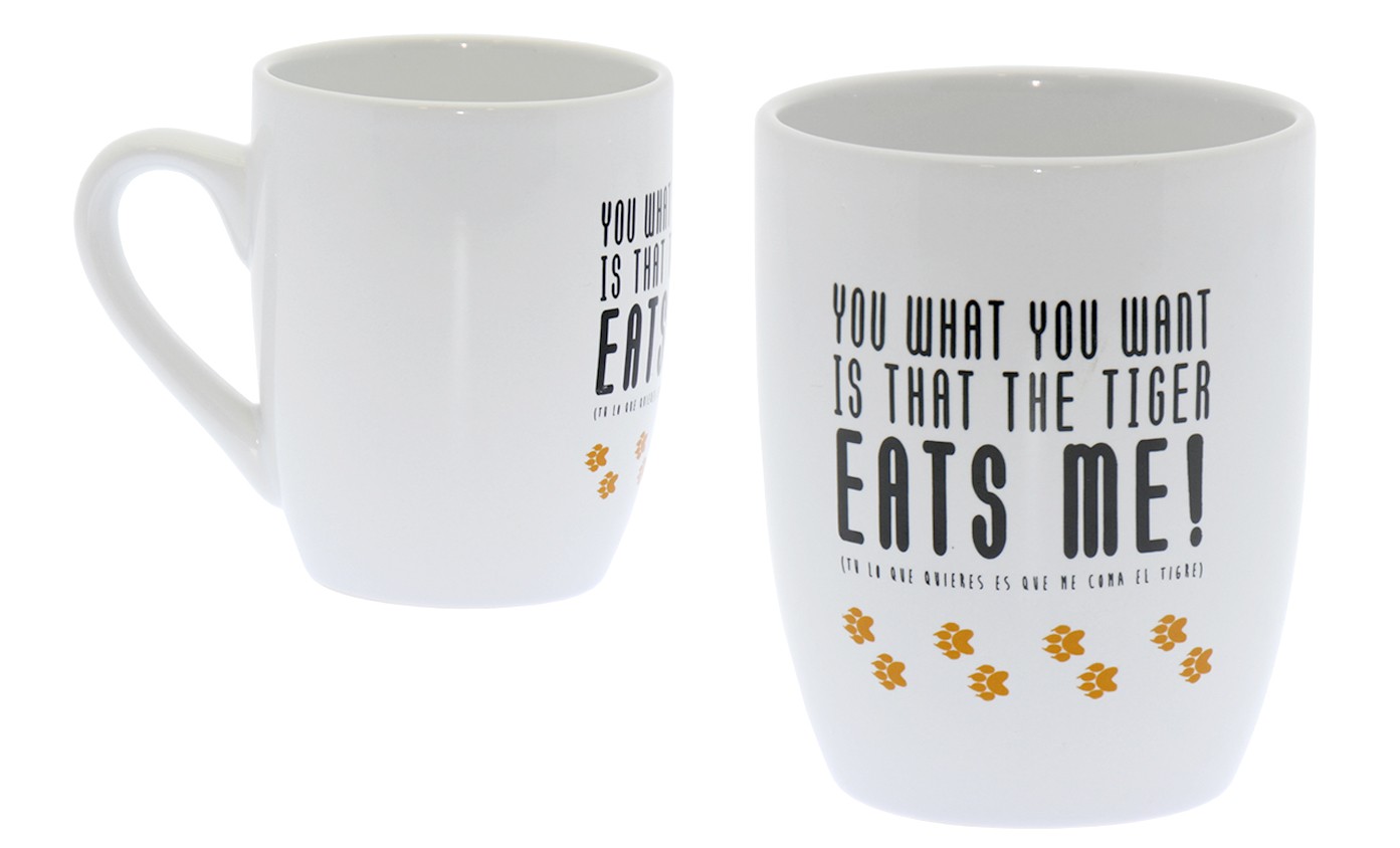 Cup "Mug" Ceramic 385 ml. Mod.Tiger