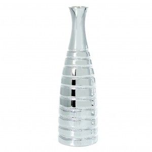 Ceramica vaso d'Argento (41x12 cm)