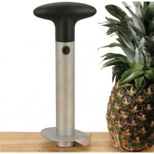 Pelatrice di Ananas (24x8 cm) in Acciaio Opaco