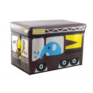 puff-chest children's folding brown, model elephant (48x31x31)