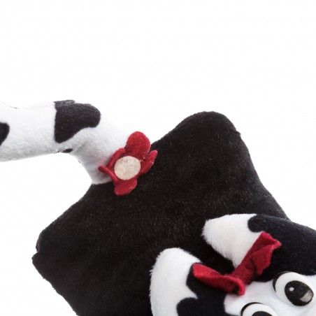 Sous réserve des portes de tissu et de sable, le modèle de la vache