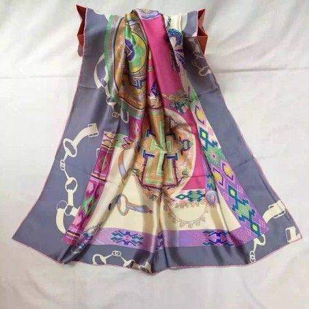 PAÑUELO DE SEDA 100% NATURAL VIWIN & SILK