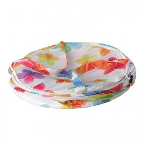 Pongotodo per bagno, modello fiori