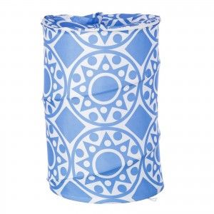 Pongotodo for bathroom blue ethnic