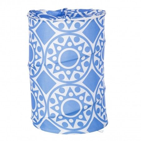 Pongotodo for bathroom blue ethnic