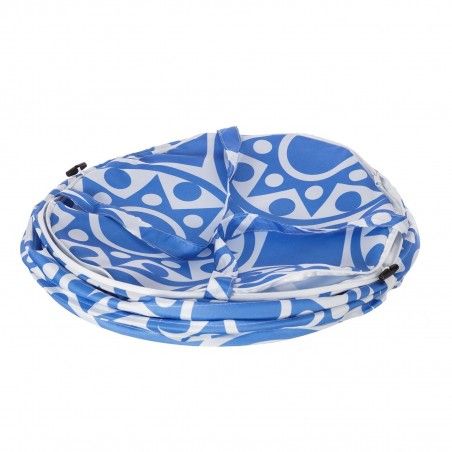 Pongotodo for bathroom blue ethnic