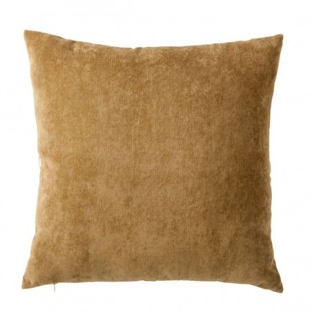 cuscino quadrato con filler, beige - marrone, in tessuto patchwork