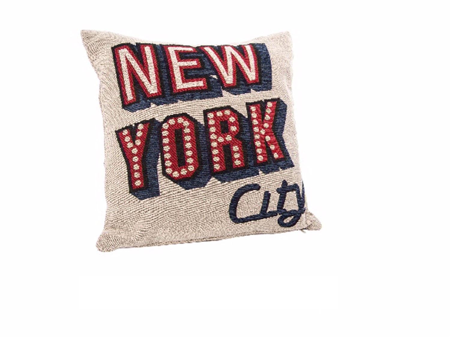 Coussin carré - Modèle de New York